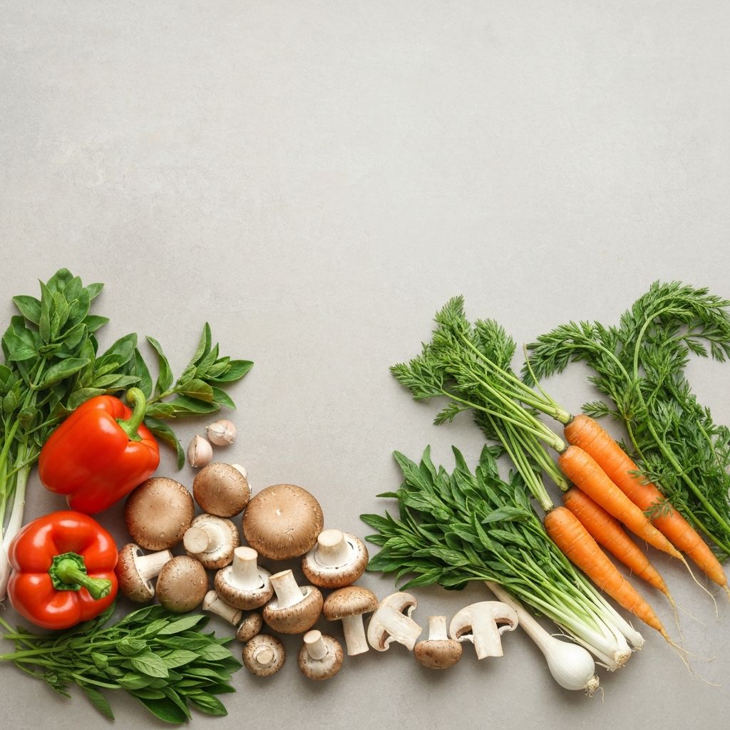 Fresh farm vegetables